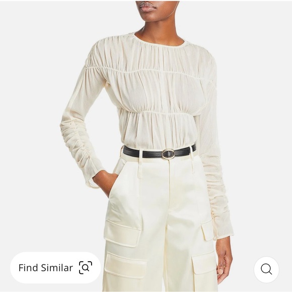 Lvir ruched top - Picture 3 of 3